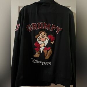 Disneyland Paris “Grumpy” Zip Hoodie Sweatshirt - XXL